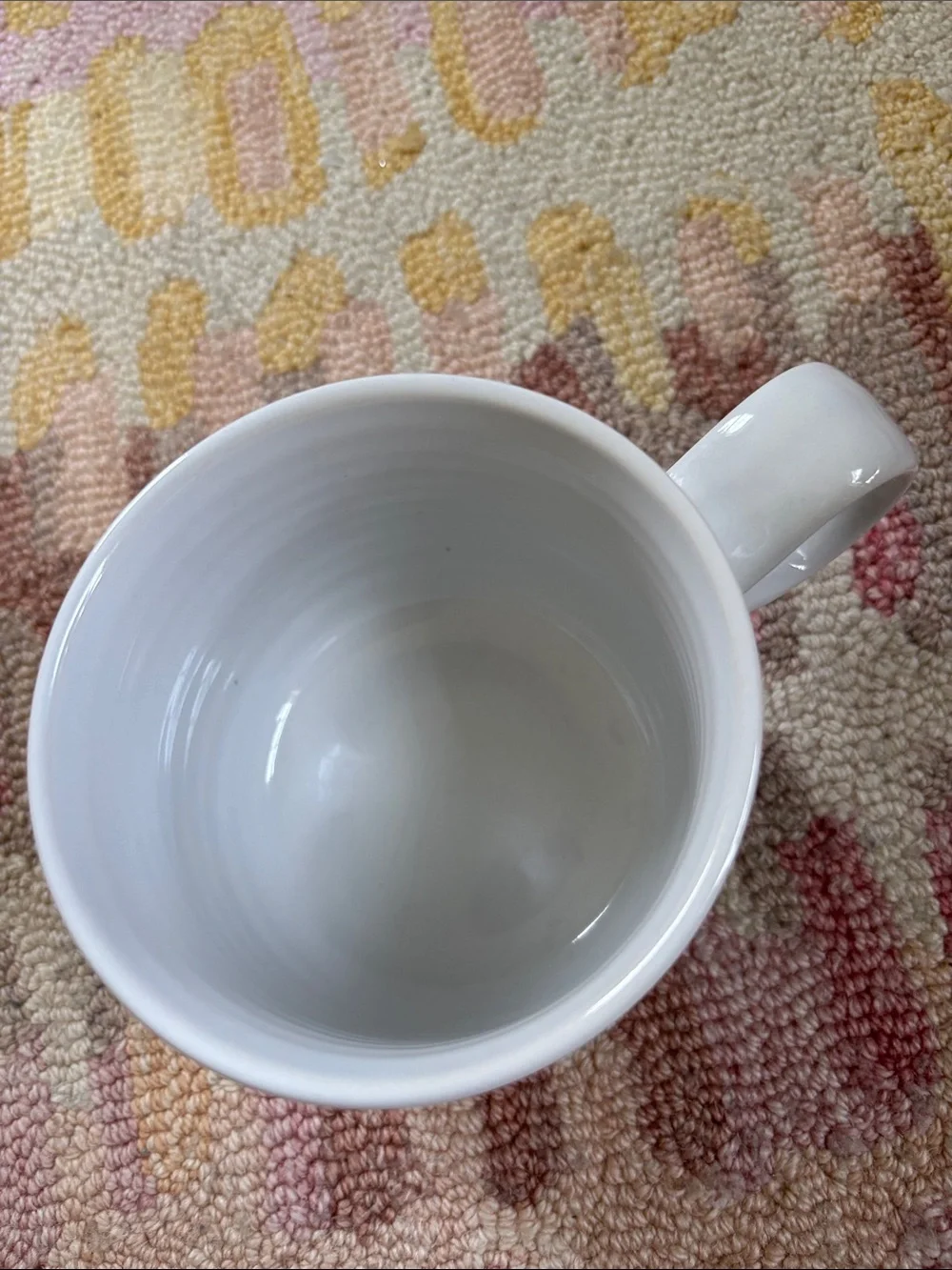 Crate&Barrel Camilla Engdahl ELSA Mug rare discontinued EUC ribbed ceramic
